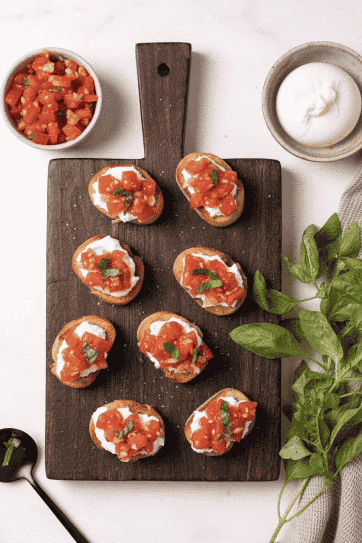 ricotta bruschetta